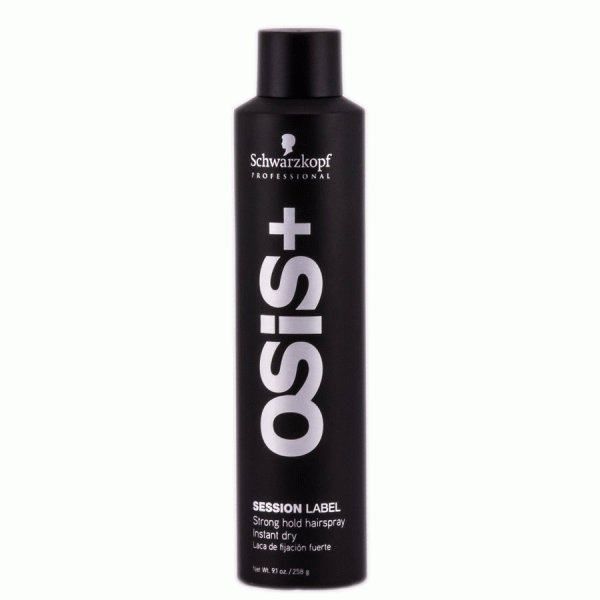 Schwarzkopf Osis Session Label Strong Hold Hair Spray 300ml 